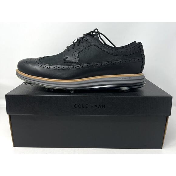 Cole Haan Original Grand Tour Oxford Golf Shoes Mens Size 10.5 Wing Tips C36154 main image 8